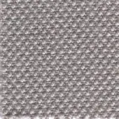 Heathered gray woven fabric texture with a three-dimensional nubby surface, labeled “bross > fabric (c) steelcut > col. 155” for product identification.